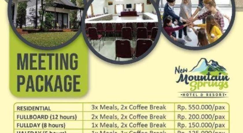 New Mountain Springs Hotel & Resort Lembang Εξωτερικό φωτογραφία